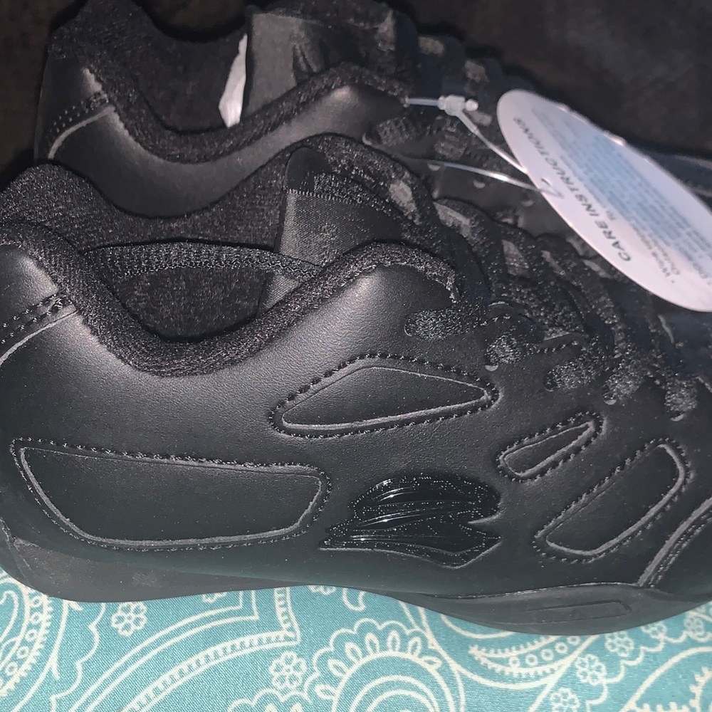 Kids Black Sneakers - Lightweight Comfort